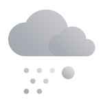 Слабый снег